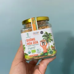 Đường hoa dừa organic Sokfarm 150g - Coconut flowers sugar - hàng Việt.