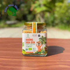 Đường hoa dừa organic Sokfarm 150g - Coconut flowers sugar - hàng Việt.