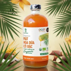 Mật hoa dừa cô đặc organic Sokfarm 685g - Coconut flowers nectar - hàng Việt.