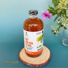 Mật hoa dừa cô đặc organic Sokfarm 685g - Coconut flowers nectar - hàng Việt.