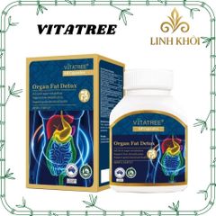 [Nhập khẩu] Vitatree Organ Fat Detox 60 viên - linhkhoistore.
