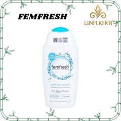 [Nhập khẩu] Dung dịch vệ sinh phụ nữ Femfresh Active Wash 250ml hàng Anh - linhkhoistore.