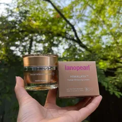 Kem dưỡng trắng và hỗ trợ mờ thâm nám Lanopearl Himalaya Herbal Whitening Cream