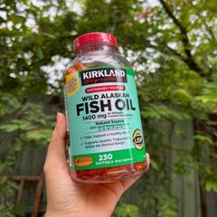Viên uống Dầu Cá Alaska Wild Alaskan Fish Oil 1400 mg 230 viên của Mỹ