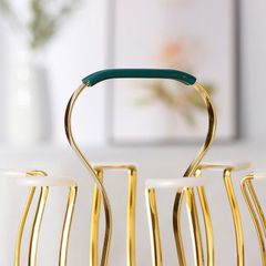 Khay úp cốc hình chữ nhật tuần lộc mạ vàng sang trọng (TH275)