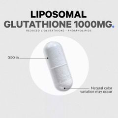 (Mỹ) Codeage Liposomal Glutathione Viên Uống Hỗ Trợ Trắng Da Thải Độc Gan Nhập Khẩu Chính Hãng