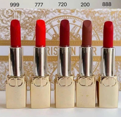  Set Son Mini Dior Rouge Dior 5 Cây 1.5g Bản 2025 Vỏ Vàng - Son Môi Cao Cấp Pháp, Sang Trọng, Tôn Vẻ Đẹp Quyến Rũ