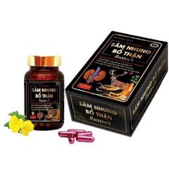 sâm nhung bổ thận hỗ trợ giảm đau lưng mỏi gối tiểu đêm