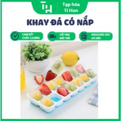 Khay đá có nắp hàng nhựa Việt Nhật (Màu ngẫu nhiên) (TH286)