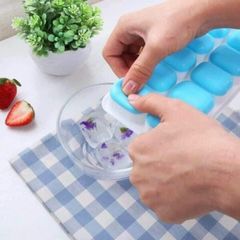 Khay đá có nắp hàng nhựa Việt Nhật (Màu ngẫu nhiên) (TH286)