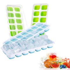 Khay đá có nắp hàng nhựa Việt Nhật (Màu ngẫu nhiên) (TH286)