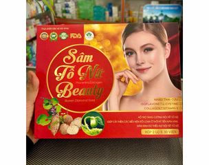 sâm tố nữ beauty nguyên hộp 2 lọ tổng 60 viên , giúp đẹp da cân bằng nội tiết, giảm khô hạn