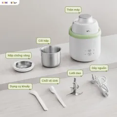 Máy xay nấu thức ăn 0.35L Bear BFM-045KN 733030