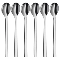 Bộ 6 thìa cà phê Latte WMF Nuova 19cm 733045