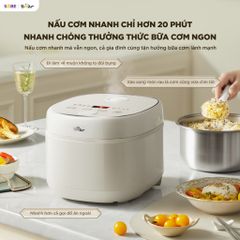 Nồi cơm điện inox Bear 1.2L RC-5H30O12 733081