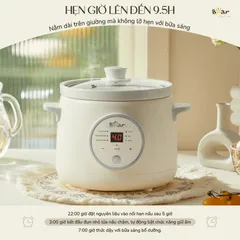 Nồi nấu chậm 1.5L Bear SB-NNC15 733093