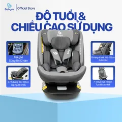 Ghế ô tô cho bé BABYRO I-SPINSAFE (G412I0T) 733109