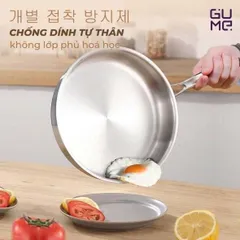 Chảo Inox Nguyên Khối Gume Cao Cấp 733117