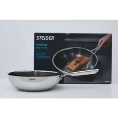 CHẢO XÀO CHỐNG DÍNH STEIGER PROFIHEAT 28CM WOK 733121