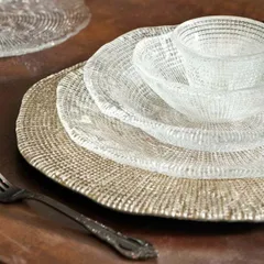 Tô sâu lòng pha lê IVV Diamante 33cm