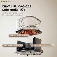 Nồi chiên không dầu Bear 5L AF-5H15I52 733127