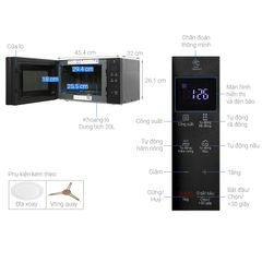 Lò vi sóng LG MS2032GAS 20 lít