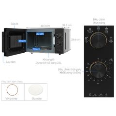 Lò vi sóng Electrolux EMM23K22B 23 lít