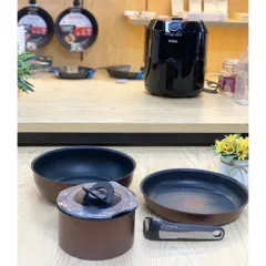 Bộ nồi chảo cán rời Tefal Ingenlo Resource L6759522