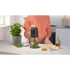 Máy xay thực phẩm đa năng Braun CH3011BK