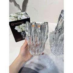 Lọ hoa pha lê Nachtmann Quartz 88333 Made in Germany cao 16cm