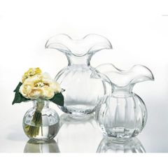 Lọ hoa pha lê IVV Primula trắng 24cm
