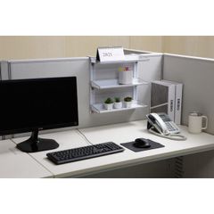 Kệ treo trên vách ngăn 3 tầng Wellex 3PS600, Hàn Quốc