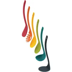 Bộ dụng cụ nấu ăn 5 món kèm giá đỡ Joseph Joseph 10124 Nest Utensils Plus Multi