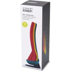 Bộ dụng cụ nấu ăn 5 món kèm giá đỡ Joseph Joseph 10124 Nest Utensils Plus Multi