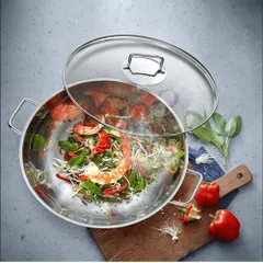 Chảo sâu lòng WMF Wok Party 28cm 733424