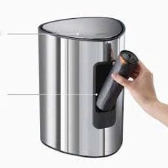 Thùng Rác Có Bàn Đạp Joseph Joseph 70596 EasyStore Luxe 5L Màu Inox