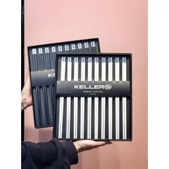 SET 10 Đôi Đũa + 10 Gác Đũa Keller Đức