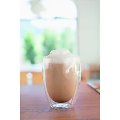 Bộ 2 cốc thủy tinh Bodum Pavina Double Wall Thermo-Glasses 350ml 2 lớp chịu nhiệt