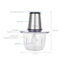 Máy xay thịt Midea MJ-BC300GS