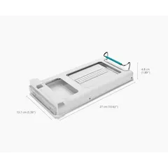 Giá để lon trong tủ lạnh Joseph Joseph 8500007 màu trắng