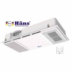 Quạt Sưởi Hans HA2 Âm Trần Tích Hợp Đèn Led