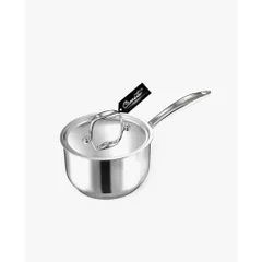 Quánh inox Ciwete SS0203-D Silver Queen Series 16cm