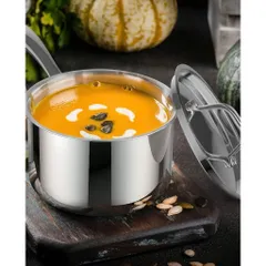 Quánh inox Ciwete SS0203-D Silver Queen Series 16cm