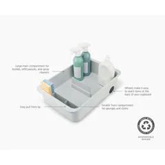 Hộp đựng đồ nhà bếp Joseph Joseph 8500002 CupboardStore™ có bánh lăn