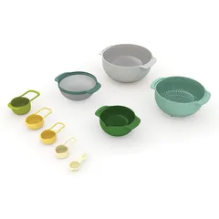Set âu, rổ, đong Joseph Joseph 40076 Nest 9 Plus