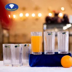 Bộ 6 cốc cao Bohemia Skyline 350ml