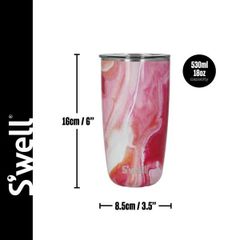 Cốc Giữ Nhiệt S’well Rose Agate Kèm Nắp, 530ml