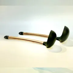 Muôi nấu ăn Ciwete cán màu vàng đồng 30cm