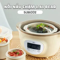 Nồi nấu chậm 1.6L Bear SUBE002