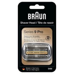 Đầu máy cạo râu thay thế Braun Series 9 Pro Cassette 94M (Bạc)